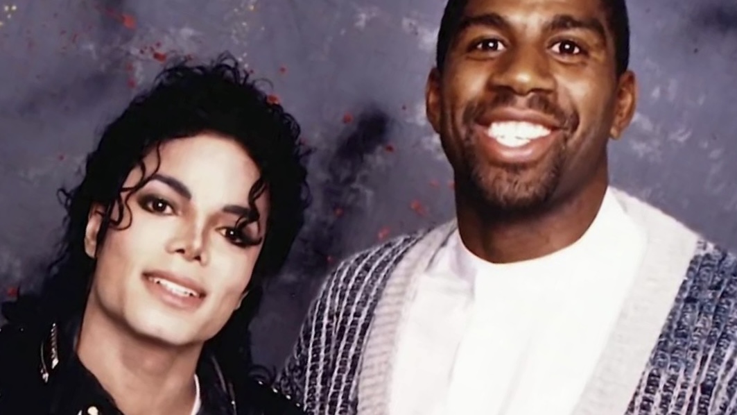 Michael Jackson And The Lakers Game