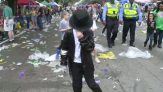 9 Year Old MJ Performer On Parade Route