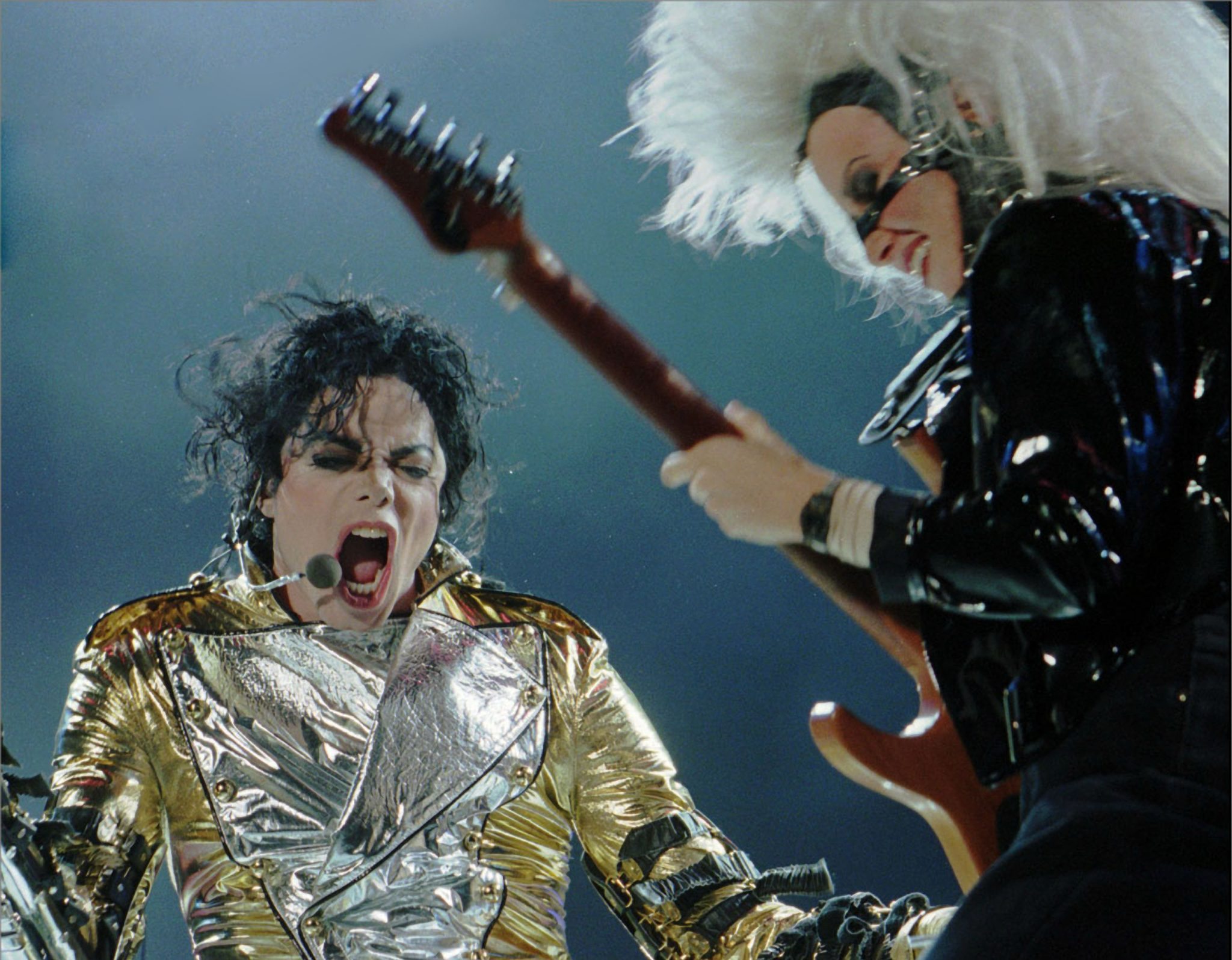jennifer batten with michael jackson