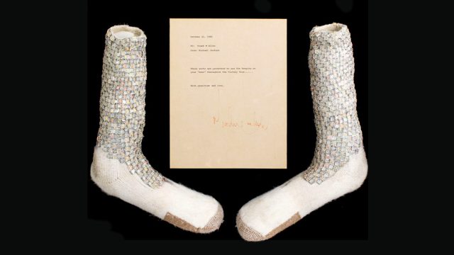 Motown 25 Socks Up For Auction