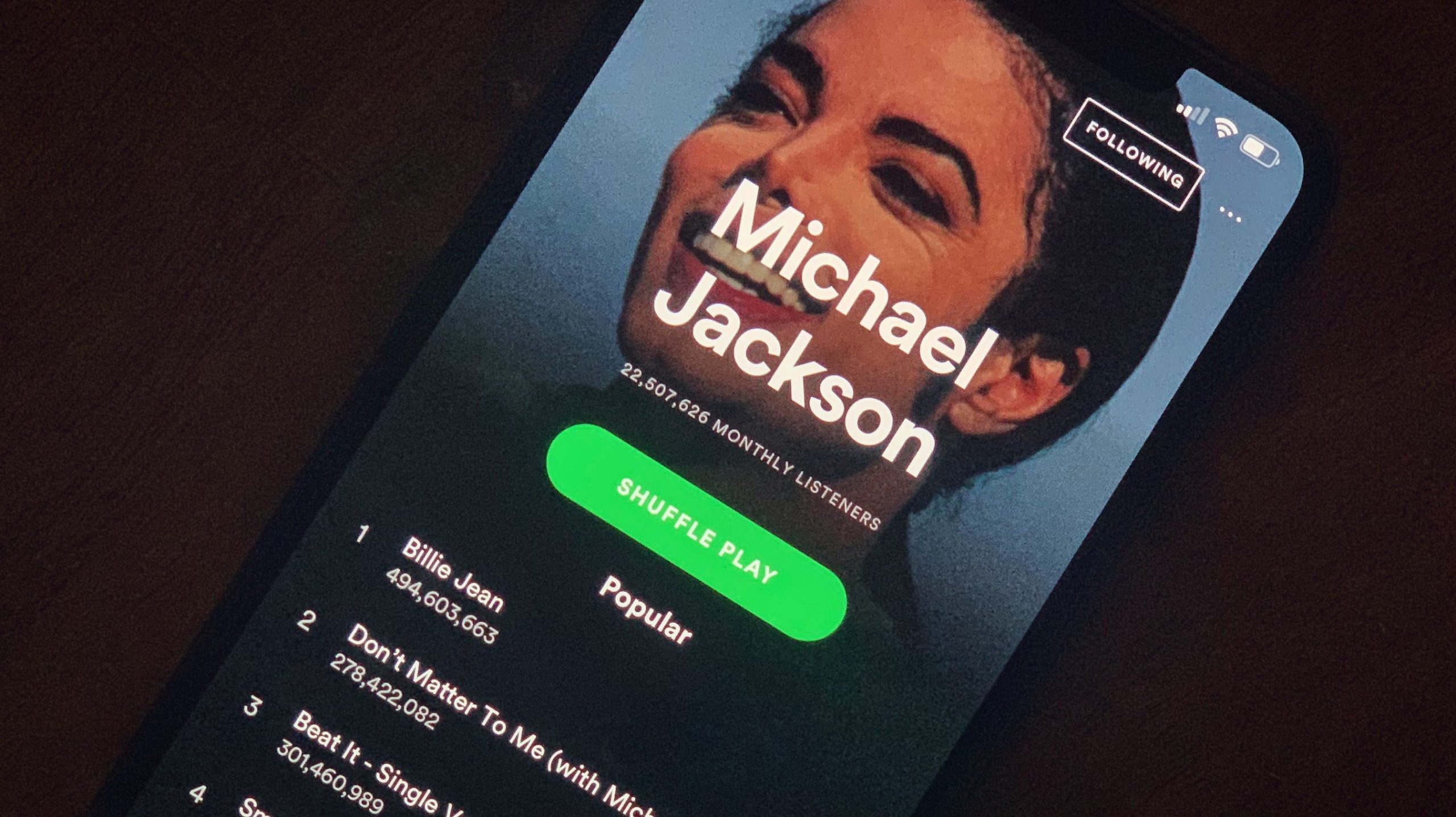 Michael’s Streaming Up Since Documentary